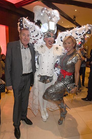 Frank Fleschenberg (Eagels Golf Club), Bob Achtzehunuhr und Julia Prillwitz.