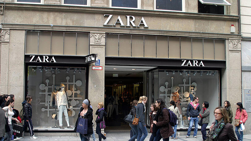 Bisher fester Bestandteil der Fußgängerzone in München: Die Zara-Filiale in der Kaufingerstraße.