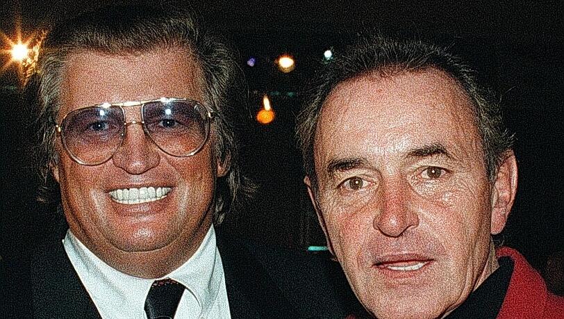 Der Pate von München: Walter Staudinger (r., lebt jetzt in Miami) mit Box-Promoter Ebby Thust. Der Pate von München: Walter Staudinger (r., lebt jetzt in Miami) mit Box-Promoter Ebby Thust.