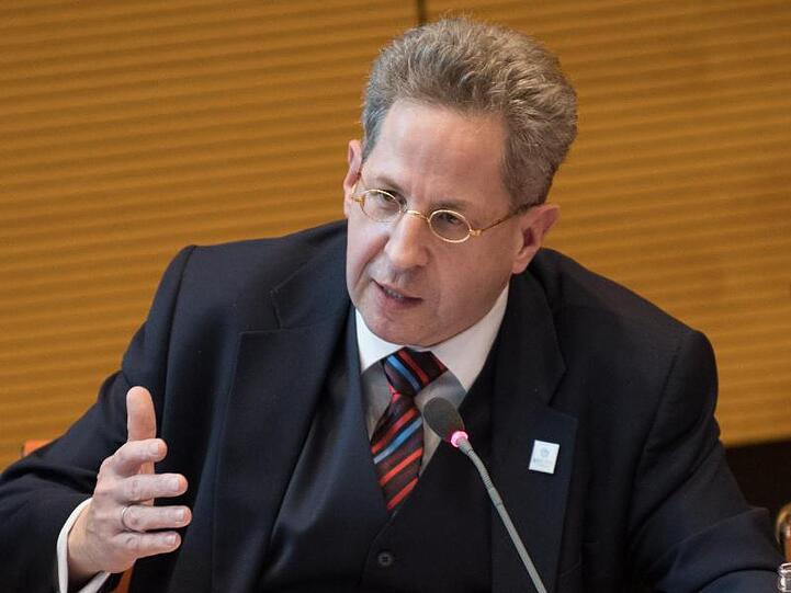 Hans-Georg Maaßen bei der Diskussionsveranstaltung des "Berliner Kreises": "Es sind keine Hit-Teams, die den Islamismus bei uns regelmäßig verbreiten."