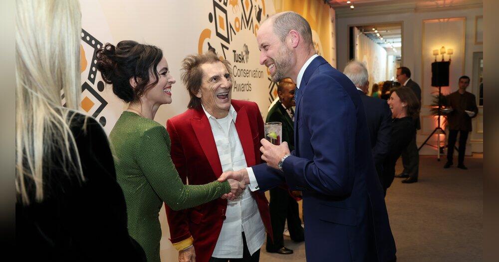 Prinz-William-und-Ron-Wood-feiern-Engagement-f-r-Artenschutz