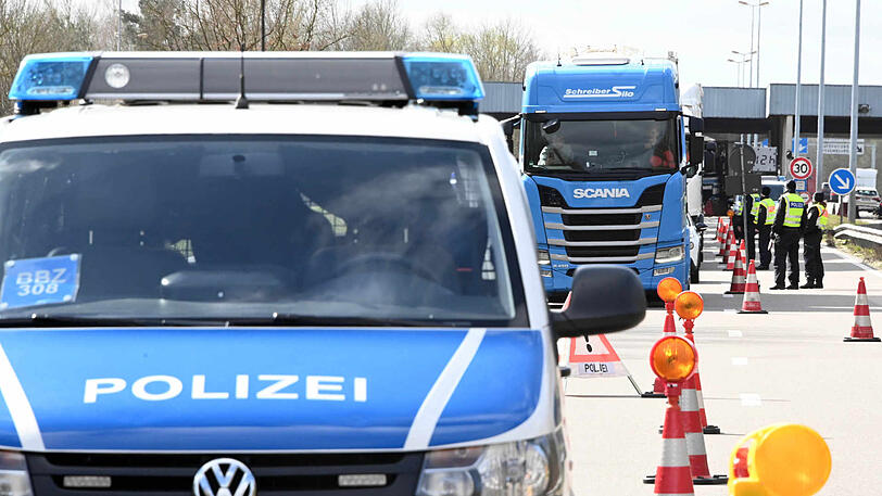 Der Mann ist der Polizei bei einer Grenzkontrolle ins Netz gegangen.