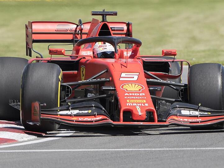 Fuhr im ersten Training in Kanada hinterher: Ferrari-Pilot Sebastian Vettel.