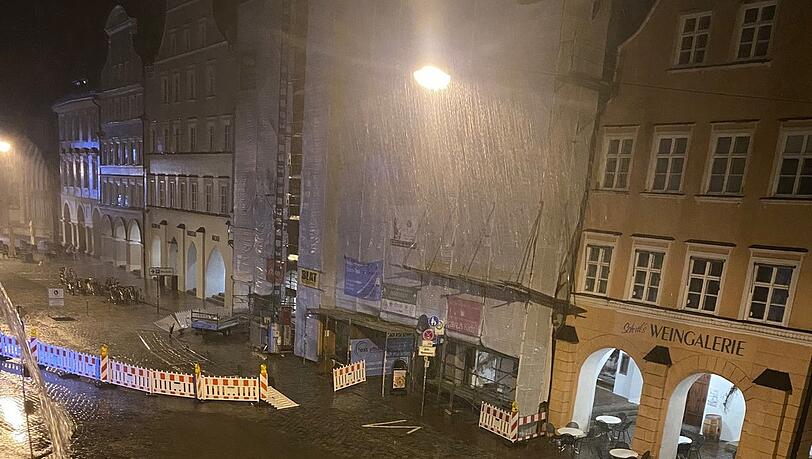 Die Altstadt läuft teilweise voll. Die Altstadt läuft teilweise voll.