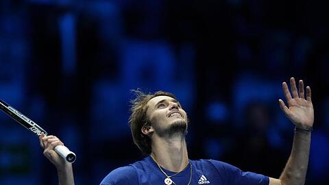 Alexander Zverev konnte seinen Coup von den Sommerspielen Tokio wiederholen.