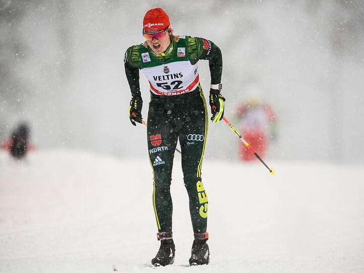 Victoria Carl scheiterte im Sprint-Viertelfinale.