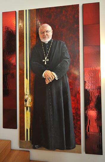 Das Erzbischöfliche Ordinariat im Rokoko-Palais Holnstein in München.