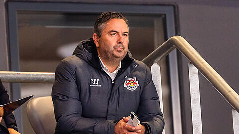 Christian Winkler, Managing Director Sports Red Bull Eishockey dankte den Verantwortlichen der Eisbären Berlin für ihr Entgegenkommen.