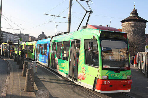 Nürnberg und die Region profitieren von der Straßenbahn.
