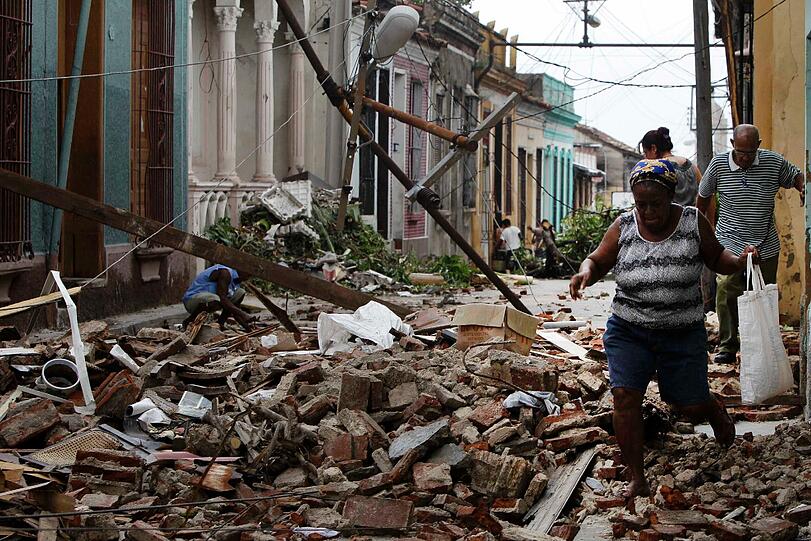 Hurrikan &bdquo;Sandy&ldquo; hat in Kuba mehr Zerstörungen angerichtet, als zunächst angenommen. Bilder aus der Provinz Santiago de Cuba