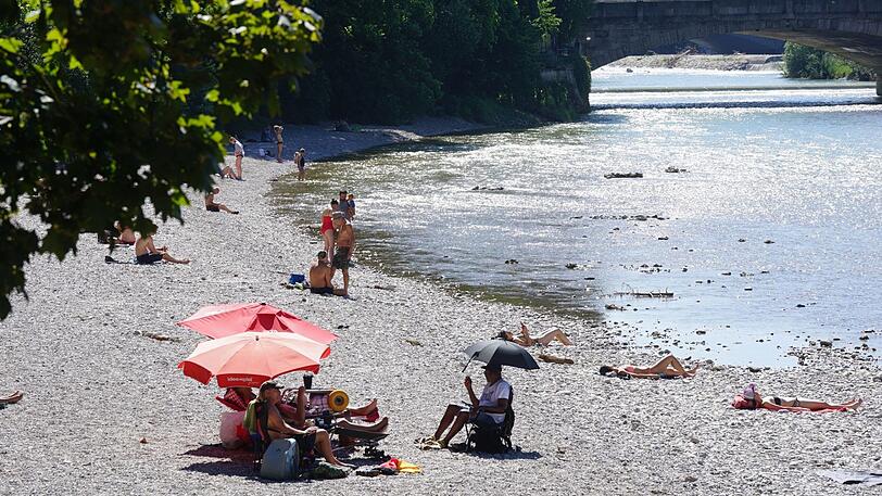 Bald dreieckige Flöße in der Isar? Der Flussbad-Plan wird derzeit heiß diskutiert.