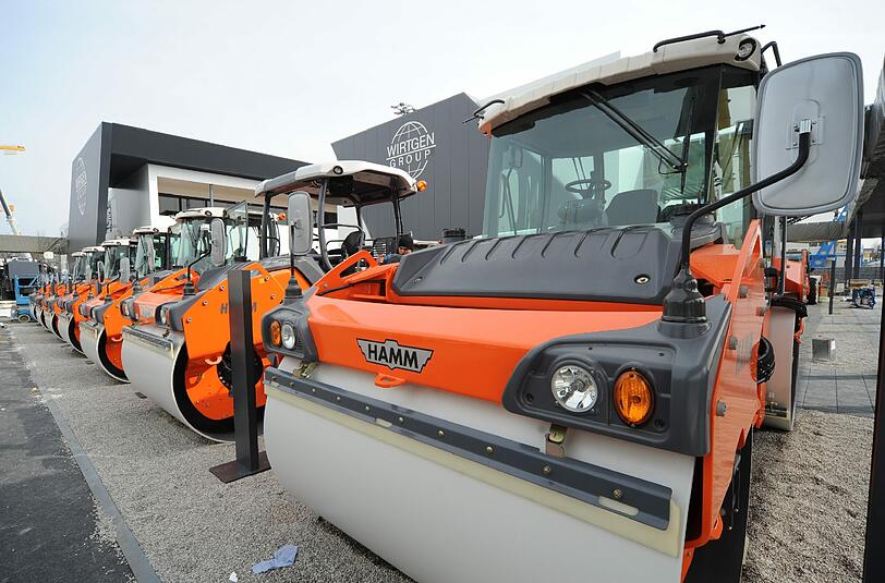 Groß, größer, Bauma: Das sind die Bilder von der Baumaschinen-Messe!