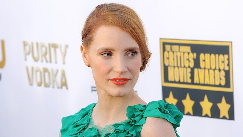Jessica Chastain hat ein ukrainisches Kinderkrankenhaus besucht.