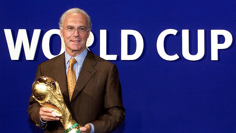 Stolz auf die Weltmeisterschaft im Jahr 2006: Franz Beckenbauer. Stolz auf die Weltmeisterschaft im Jahr 2006: Franz Beckenbauer.
