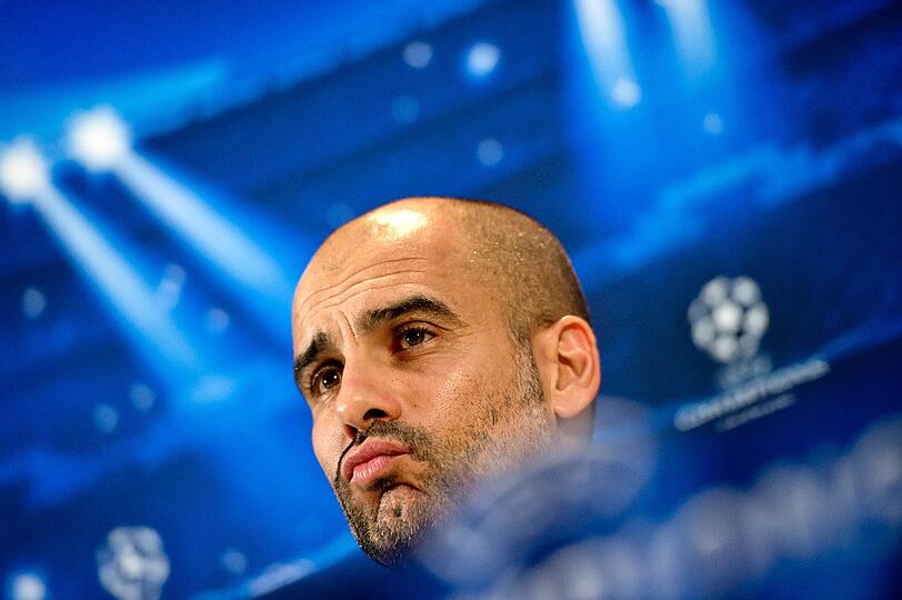 Pep Guardiola steht noch bis 2016 beim FC Bayern unter Vertrag