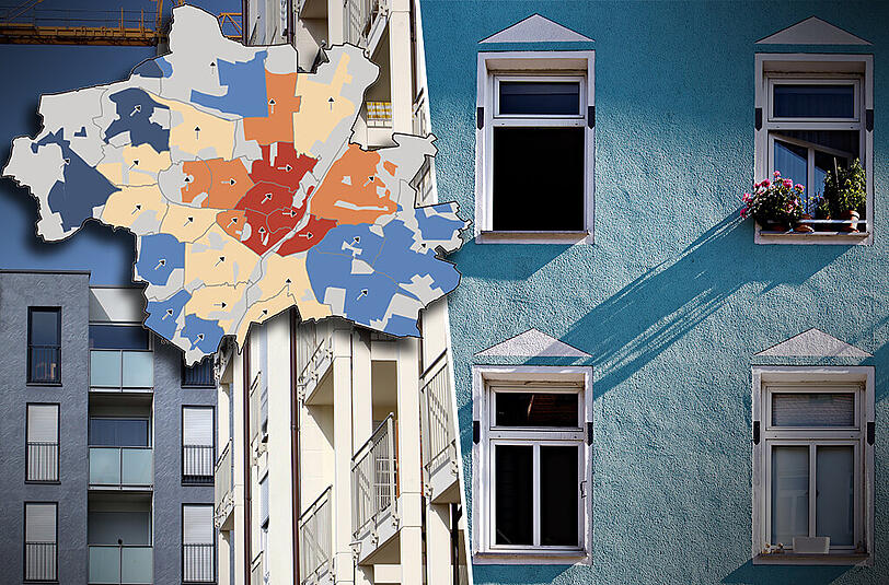 Alt- oder Neubau? Zentrale Gegend oder außerhalb? So haben sich die Mietpreise in München entwickelt.
