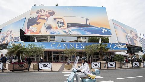 Das Palais des Festivals in Cannes, Südfrankreich.