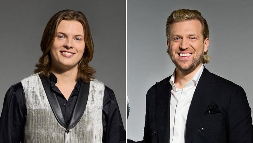 Gewinner und Verlierer der "Let's Dance"-Kennenlernshow: Gabriel Kelly (links) und Tillman Schulz.
