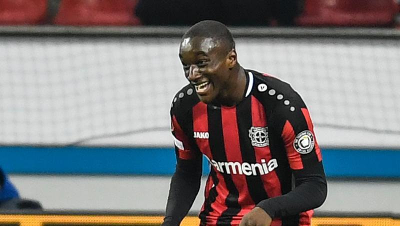 Leverkusens Moussa Diaby erzielte zwei Treffer gegen Betis Sevilla.