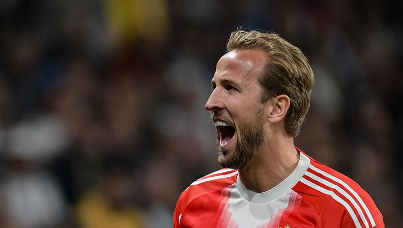 Harry Kane hat zugeschlagen: Der Engl&auml;nder jubelt nach seinem 2:0.