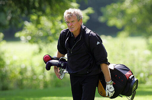 Leidenschaftlicher Golfer: Auf der Anlage in Ebersberg gibt es den Sepp-Maier-Platz zu Ehren der Bayern-Legende.