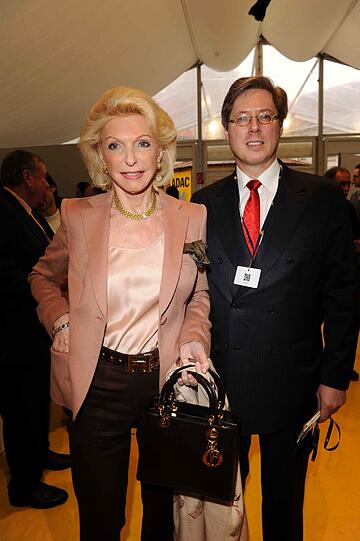 Maria Elisabeth Schaeffler kam mit Sohn Georg.