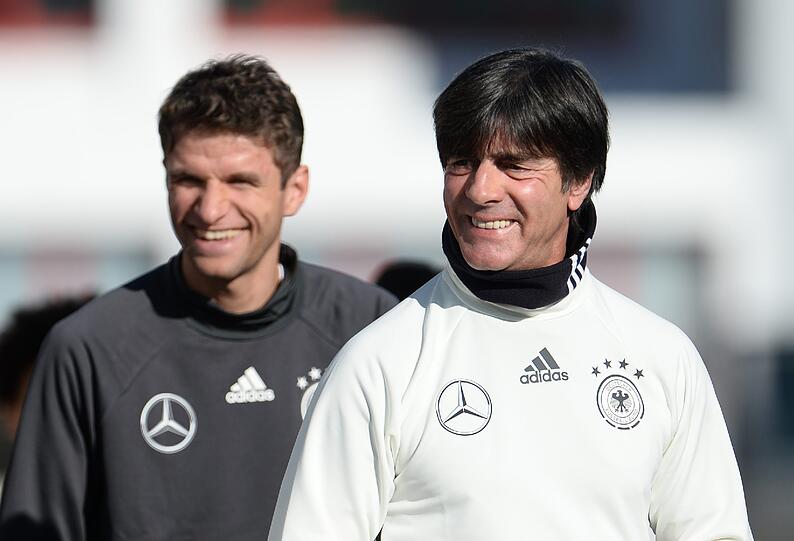 Die Bilder vom DFB-Training beim FC Bayern.