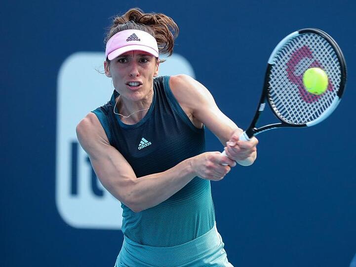 Andrea Petkovic spielt im Fed Cup das erste Einzel.
