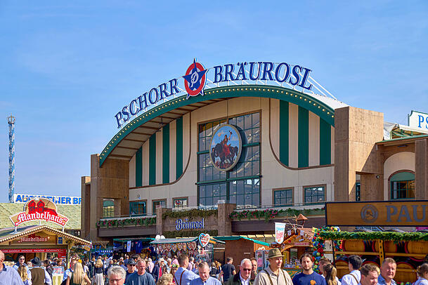 Die Bräurosl zählt zu den traditionsreichsten Zelten auf dem Oktoberfest. Die Bräurosl zählt zu den traditionsreichsten Zelten auf dem Oktoberfest.