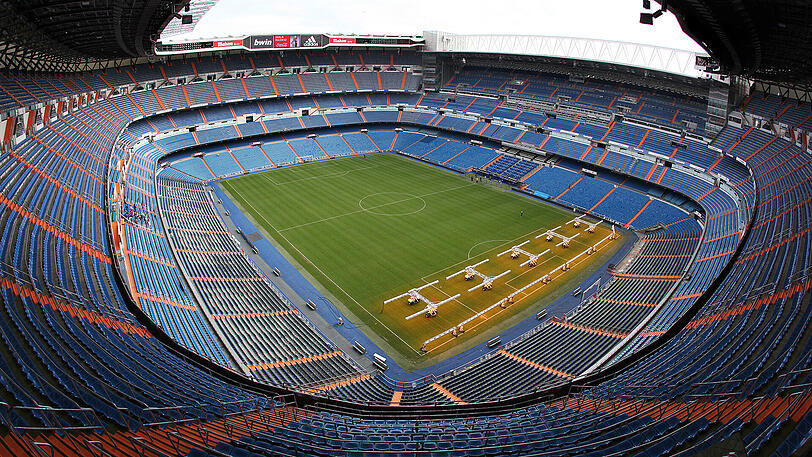 Stadion Real Madrid: Santiago Bernabéu (81.044 Zuschauer).