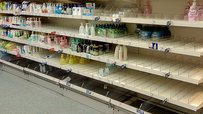 Droht eine temporäre Produktknappheit von Hygieneartikeln?