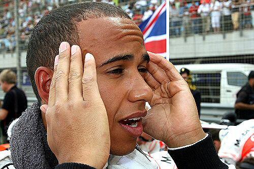 Nun offiziell Dritter von Spa: Lewis Hamilton