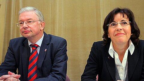 Zusammen wollen sie auf keinen Fall regieren: Koch und Ypsilanti