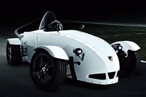 Der Elektro-Sportwagen E-1 von e-Wolf soll maximal 230 km/h schnell sein.