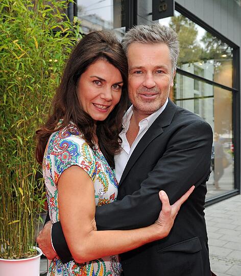 Nicola Tiggeler und Timothy Peach.