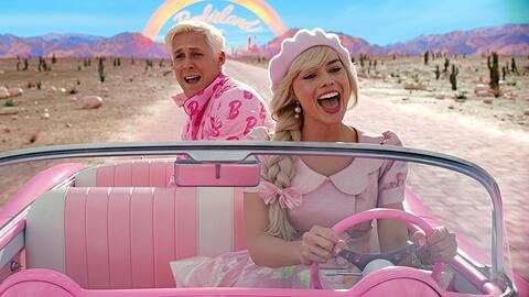 Margot Robbie als Barbie und Ryan Gosling als Ken entpuppten sich 2024 als kunterbuntes Erfolgsduo an den Kinokassen.