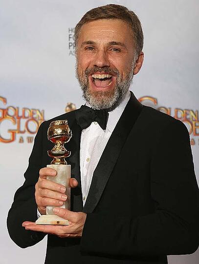 Gut lachen hat auch Christoph Waltz: Schon vor zwei Jahren entschied er sich dazu, von nun an bärtiger zu
sein - und bewies bei der Oscar-Verleihung, dass Smoking und Vollbart bisweilen durchaus gut kombinierbar sind.
