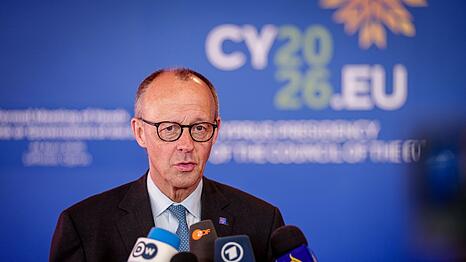 Merz macht zum Beginn des EU-Gipfels eine klare Ansage zum Haushalt.