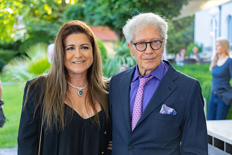 Bernd Herzsprung mit Özlem Schäfer