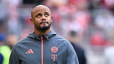 Bayern-Trainer Vincent Kompany muss in dieser Saison mit einem vergleichsweise dünnen Kader arbeiten.