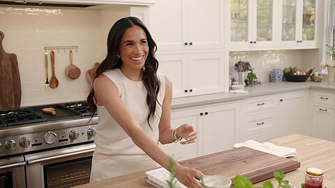 "With Love, Meghan" feierte 2025 Premiere auf Netflix.