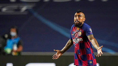 Arturo Vidal wechselte 2018 vom FC Bayern nach Barcelona.