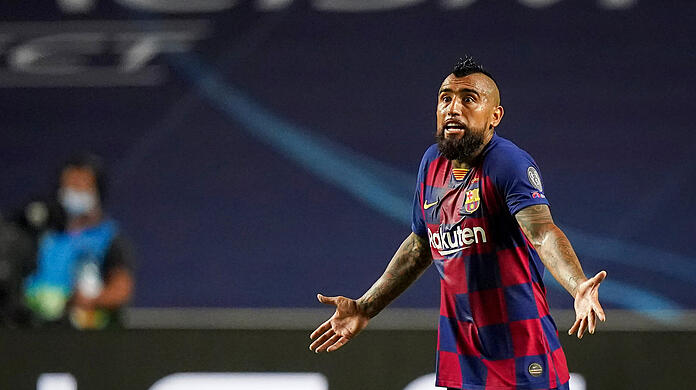 Arturo Vidal wechselte 2018 vom FC Bayern nach Barcelona.