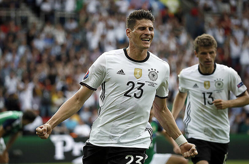 Nicht nur Mario Gomez, sonder auch die ARD hatte allen Grund zum Jubeln: Das letzte Gruppenspiel der Nationalmannschaft erreichte einen gigantischen Marktanteil.