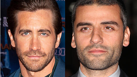 Jake Gyllenhaal (li.) und Oscar Isaac spielen in einem neuen Film über "Der Pate" mit.