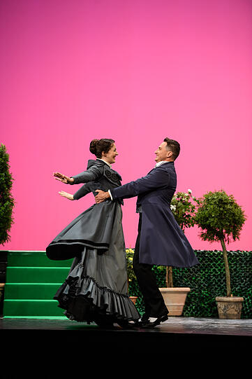 Franz Lehárs Operette "Friederike" im Gärtnerplatztheater.