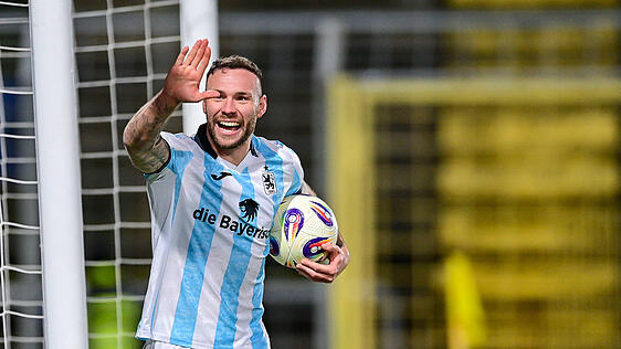 Torj&auml;ger des TSV 1860: Patrick Hobsch.