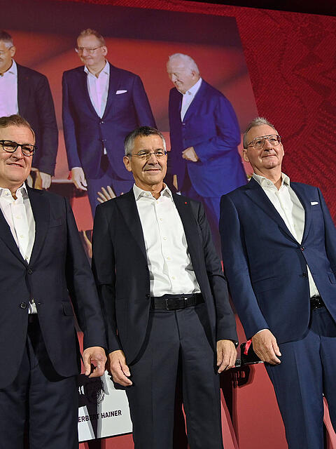Walter Mennekes (li.) wird sein Amt niederlegen.