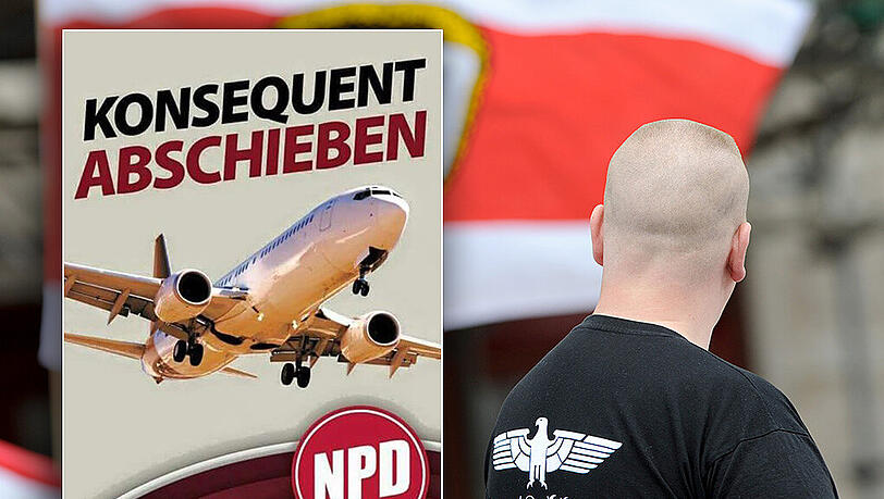 "Konsequent abschieben - das deutsche Volk zuerst" – mit diesem Spruch auf einem Wahlplakat macht sich die Kölner NPD derzeit zum Gespött. "Konsequent abschieben - das deutsche Volk zuerst" – mit diesem Spruch auf einem Wahlplakat macht sich die Kölner NPD derzeit zum Gespött.