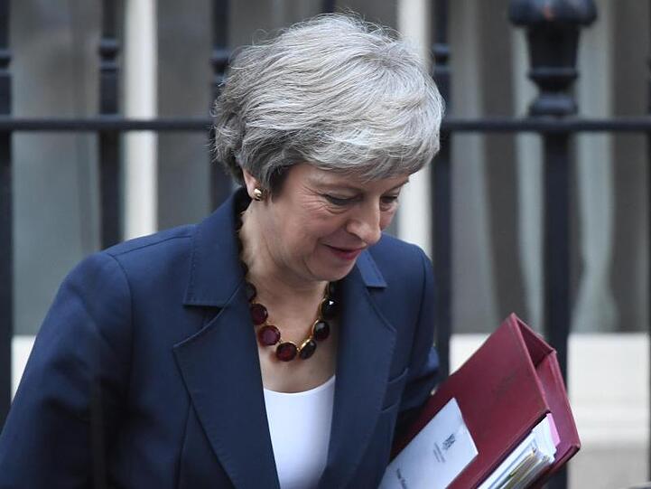 Unter Druck: die britische Premierministerin Theresa May.